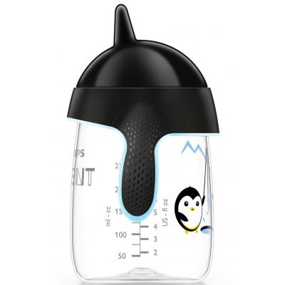 Поильник-непроливайка Philips AVENT 340 мл, 18 мес+ (SCF755/00_black)