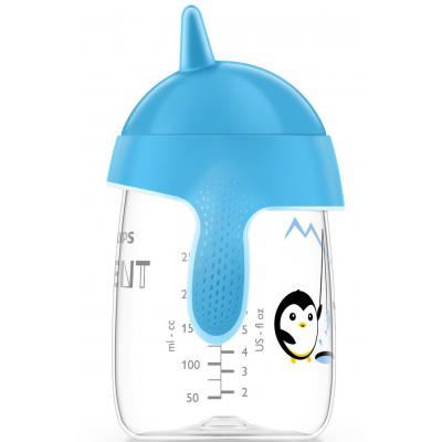 Поильник-непроливайка Philips AVENT 340 мл, 18 мес+ (SCF755/00_blue)
