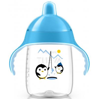 Поильник-непроливайка Philips AVENT 340 мл, 18 мес+ (SCF755/00_blue)