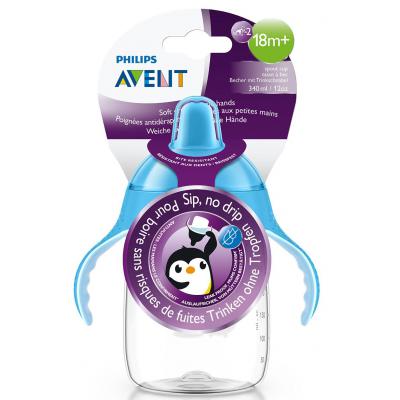 Поильник-непроливайка Philips AVENT 340 мл, 18 мес+ (SCF755/00_blue)