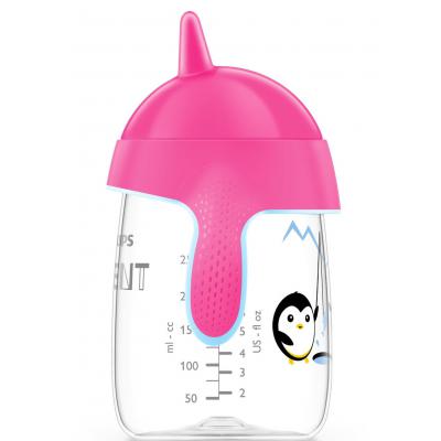 Поильник-непроливайка Philips AVENT 340 мл, 18 мес+ (SCF755/00_pink)