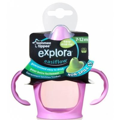 Поильник-непроливайка Tommee Tippee розовая 260 мл (44600497-2)