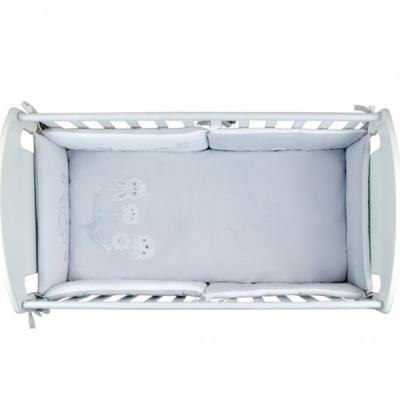 Постельный набор Верес Ring toys white-gray (6 ед.) (216.10)