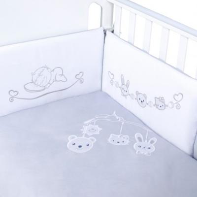 Постельный набор Верес Ring toys white-gray (6 ед.) (216.10)
