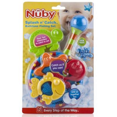 Прорезыватель Nuby Сачок с игрушками-прорезывателями (6142)