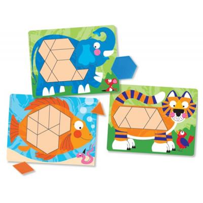 Развивающая игрушка Melissa&Doug Деревянная мозаика Животные (MD4382)