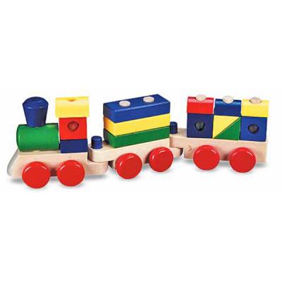 Развивающая игрушка Melissa&Doug Поезд из кубиков (MD572)