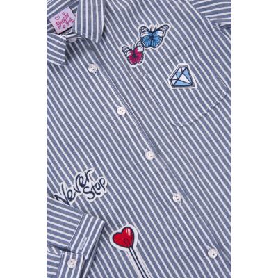 Рубашка Breeze с аппликацией (G-240-134G-gray)