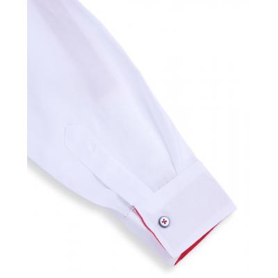 Рубашка Breeze с красной бабочкой (G-233-152B-white-red)