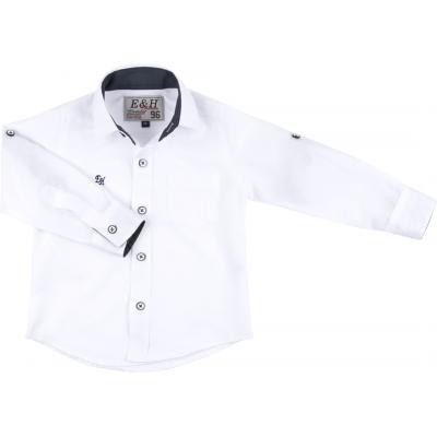 Рубашка Breeze с синей бабочкой (G-230-122B-white)