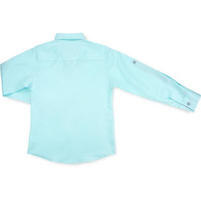 Рубашка Breeze с синей бабочкой (G-233-140B-mint-blue)