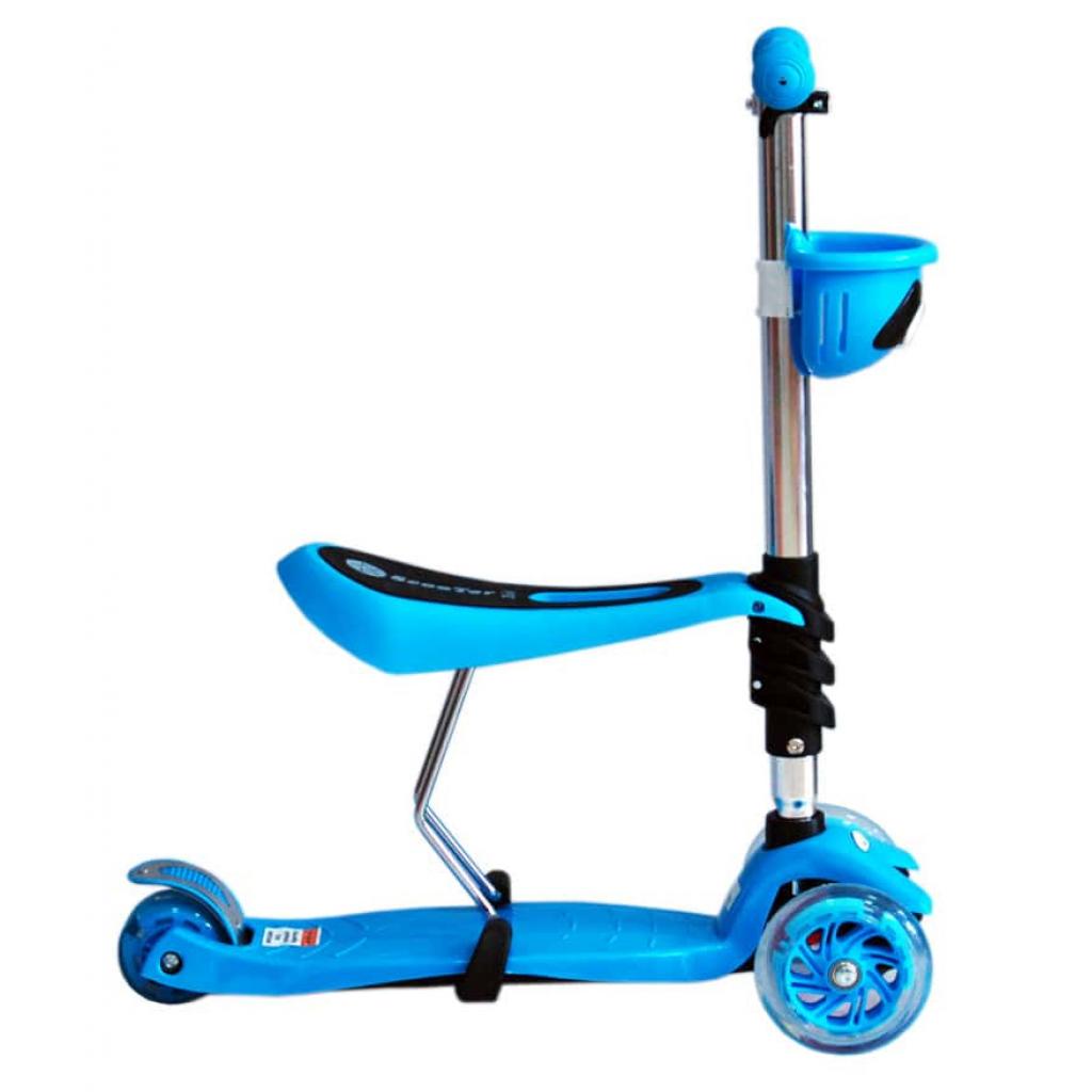 Самокат BabyHit Fun Blue (14103)