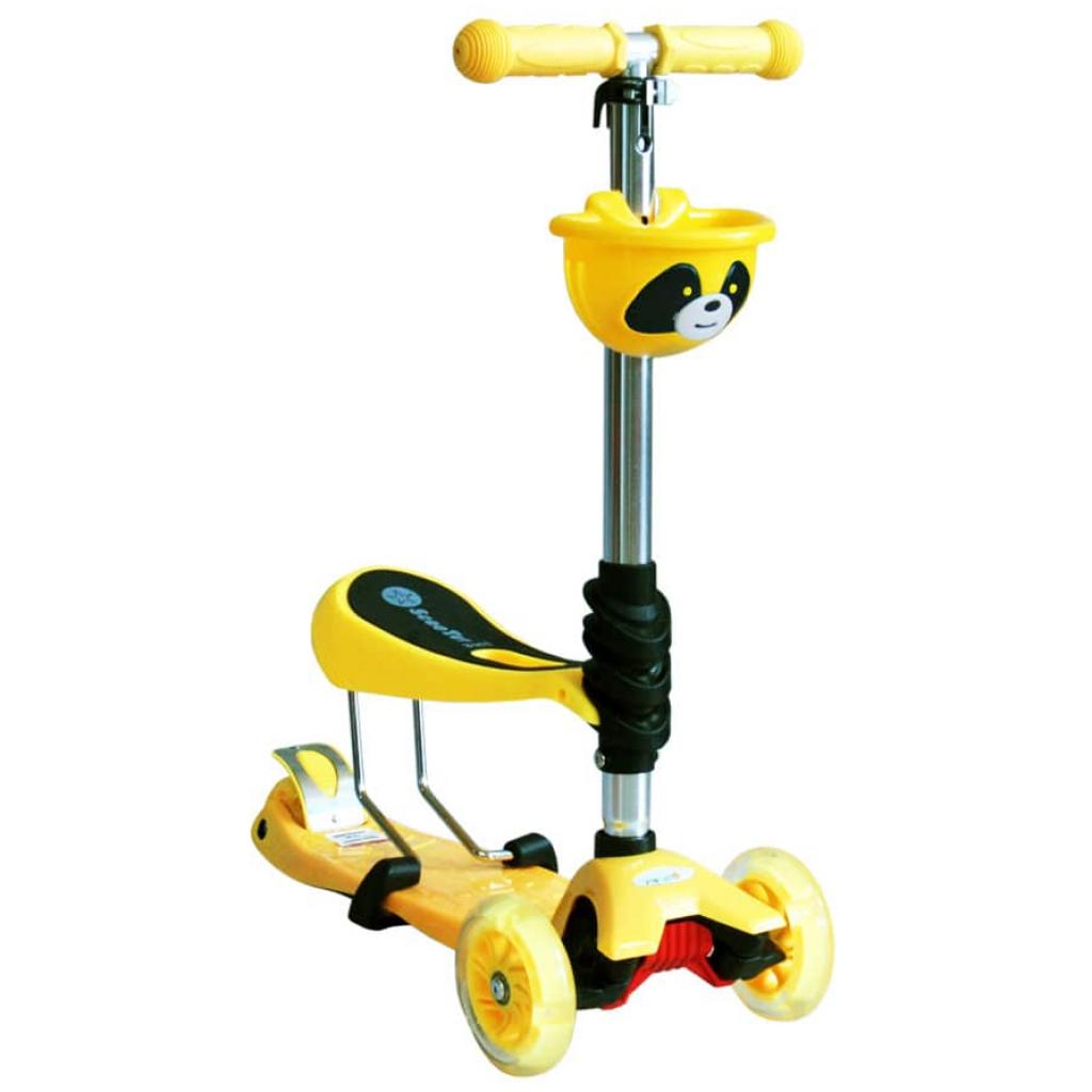 Самокат BabyHit Fun Yellow (14106)