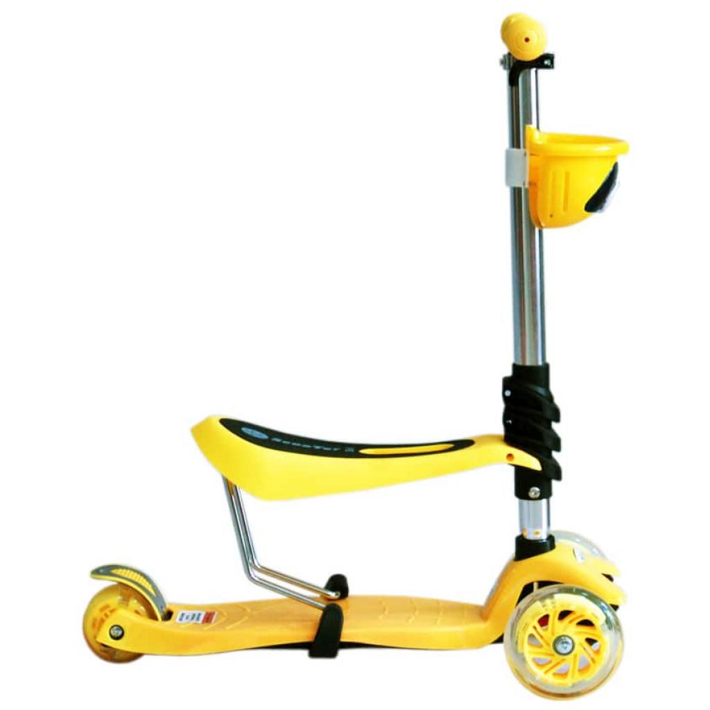 Самокат BabyHit Fun Yellow (14106)