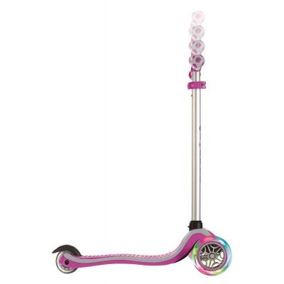 Самокат Globber PRIMO PLUS LIGHTS Лиловый (442-114-2)