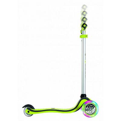 Самокат Globber PRIMO PLUS LIGHTS Зеленый (442-106-2)