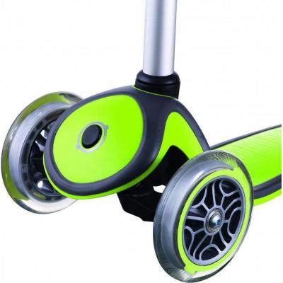 Самокат Globber PRIMO PLUS LIGHTS Зеленый (442-106-2)