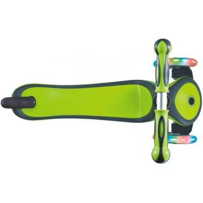 Самокат Globber PRIMO PLUS LIGHTS Зеленый (442-106-2)