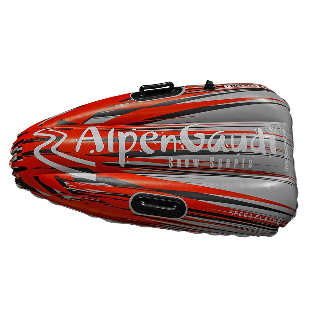 Санки Alpen Gaudi Alpen Speed Flash серо-оранжевые (4020716899702)