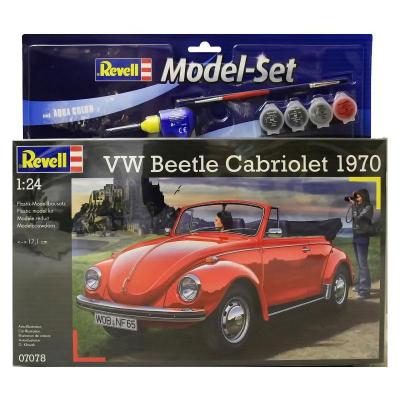 Сборная модель Revell VW Beetle Carbriolet 1970 1:24 (67078)
