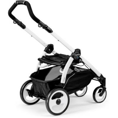 Шасси для коляски Peg-Perego Book Plus 51 Бело-черная (ICBO0200NL54)