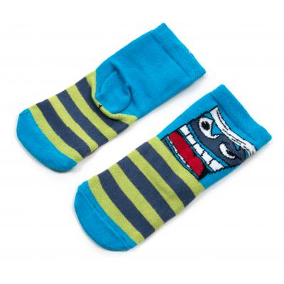Шкарпетки дитячі BNM з монстриками (M0C0101-2063-3B-blue)