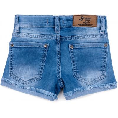 Шорты Breeze джинсовые с бусинами (20139-134G-blue)