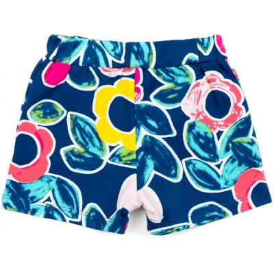 Шорты Lovetti трикотажные с цветами (8157-116G-blue)