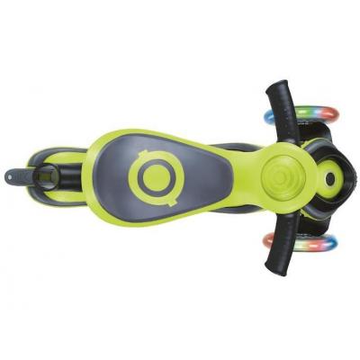 Скутер Globber EVO COMFORT LIGHTS 5 в 1 Зеленый (459-106)