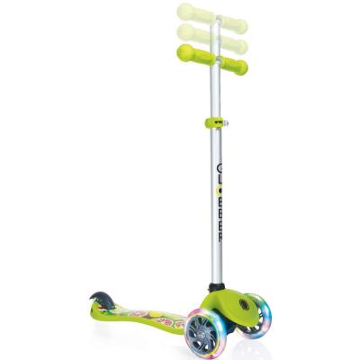 Скутер Globber PRIMO FANTASY LIGHTS Фрукты зеленый (424-006)