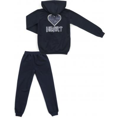 Спортивний костюм дитячий Breeze "HEART" (14631-134G-blue)