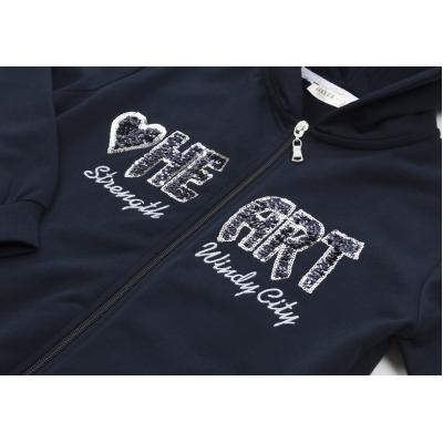 Спортивний костюм дитячий Breeze "HEART" (14631-152G-blue)