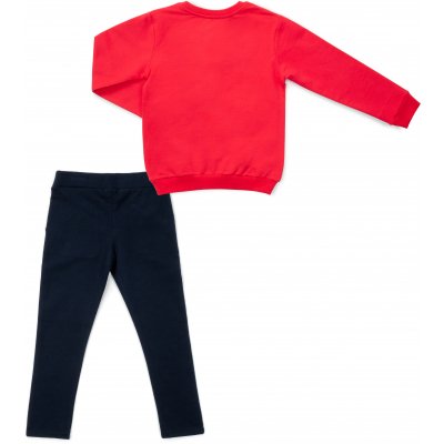 Спортивний костюм дитячий Breeze "MORE LOVE" (13269-128G-coral)
