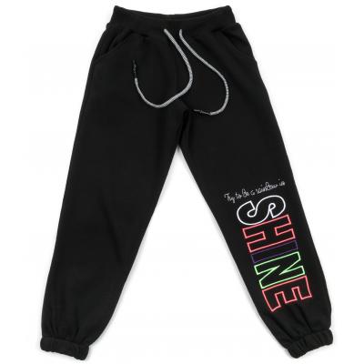 Спортивний костюм дитячий Shukoko "SHINE" (1171-134G-black)