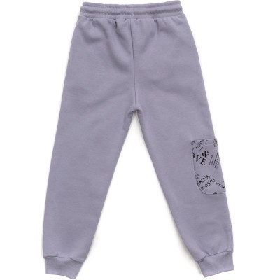 Спортивний костюм дитячий Toontoy на флісі (16794-140G-gray)