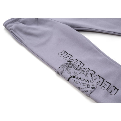 Спортивний костюм дитячий Toontoy на флісі (16794-140G-gray)