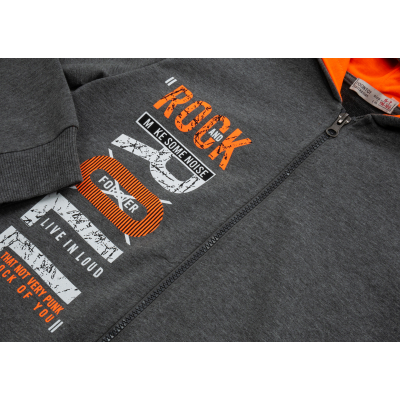 Спортивний костюм дитячий Toontoy "ROCK ROLL" (13799-140-gray)