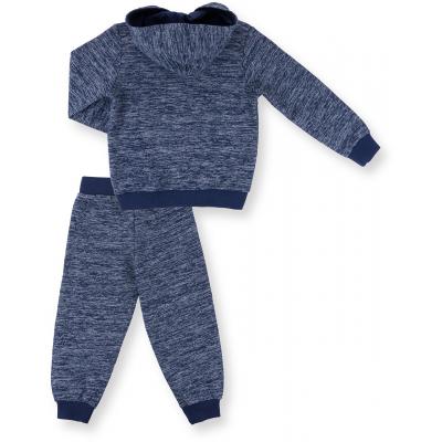 Спортивный костюм Breeze на молнии меланжевый (9486-92B-indigo)