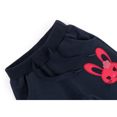 Спортивный костюм Breeze на молнии с зайчиком (9617-80G-coral)