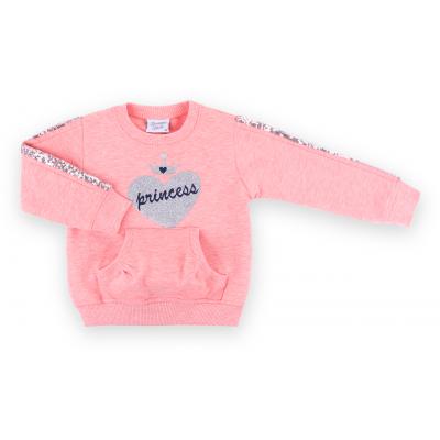 Спортивный костюм Breeze с лампасами из пайеток (7312-92G-peach)