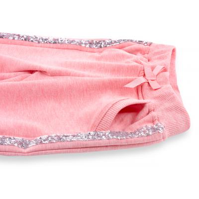 Спортивный костюм Breeze с лампасами из пайеток (7312-92G-peach)