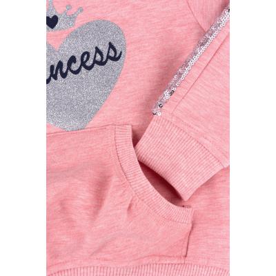 Спортивный костюм Breeze с лампасами из пайеток (7312-92G-peach)