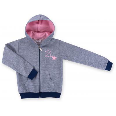 Спортивный костюм Breeze с розовыми лампасами (9553-116G-blue)