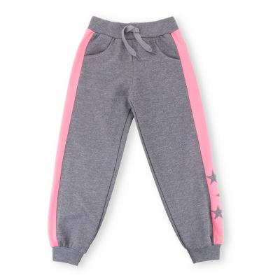 Спортивный костюм Breeze с розовыми лампасами (9553-116G-gray)
