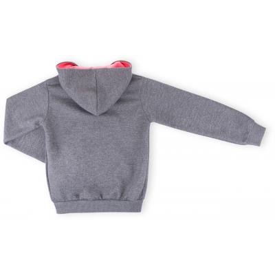 Спортивный костюм Breeze с розовыми лампасами (9553-116G-gray)