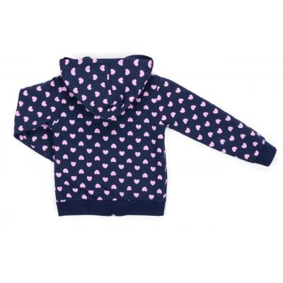 Спортивный костюм Breeze с розовыми сердечками (9841-92G-blue)