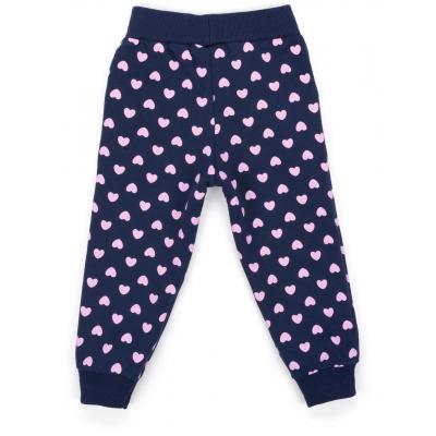 Спортивный костюм Breeze с розовыми сердечками (9841-92G-blue)
