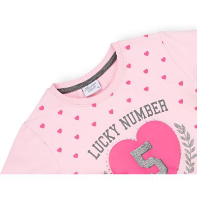 Спортивный костюм Breeze с сердцем (9347-116G-pink)