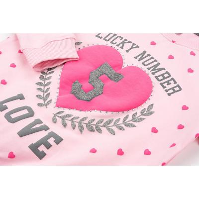 Спортивный костюм Breeze с сердцем (9347-128G-pink)