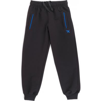 Спортивный костюм Breeze с синими молниями (M125-122B-black)